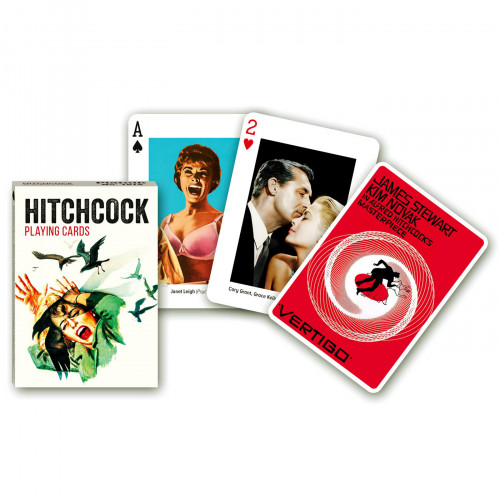 Carti de joc de colectie cu tema "Hitchcock"